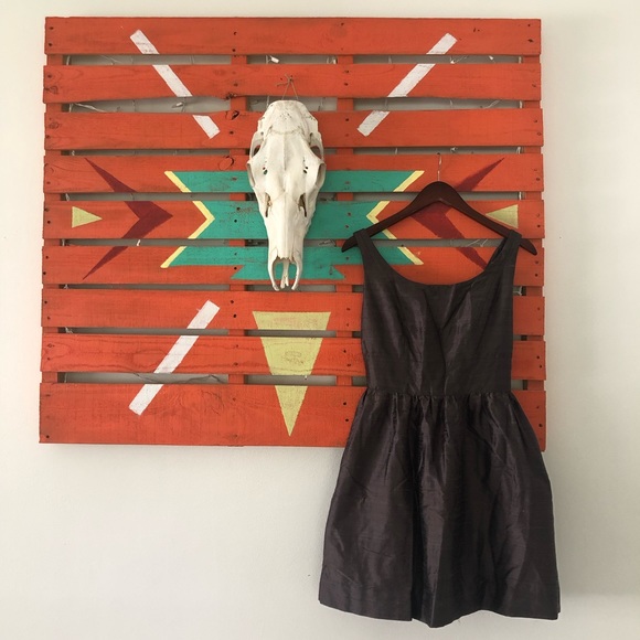 Vintage Raw Silk Anthropologie Lula Kate Dress - Picture 2 of 15